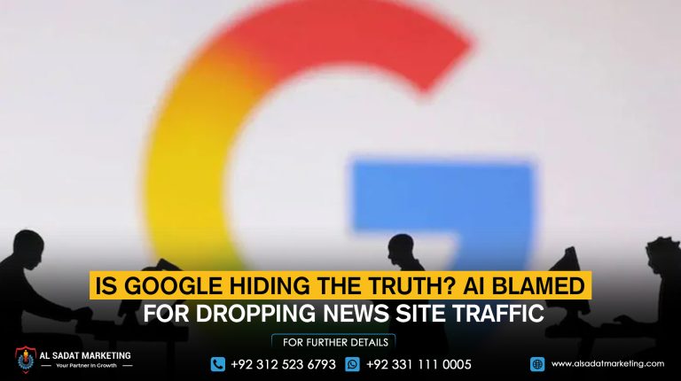 Is Google hiding the truth? AI blamed for dropping news site traffic