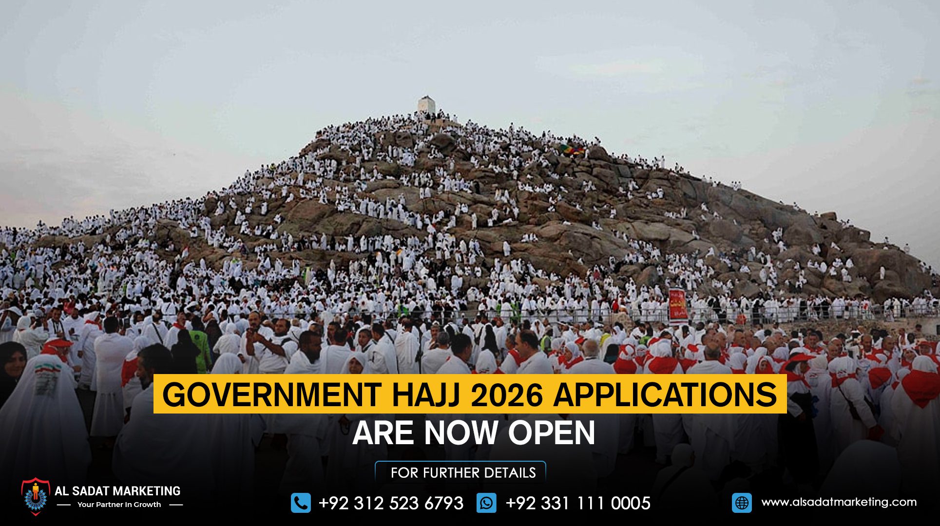 Government Hajj 2026 applications are now open