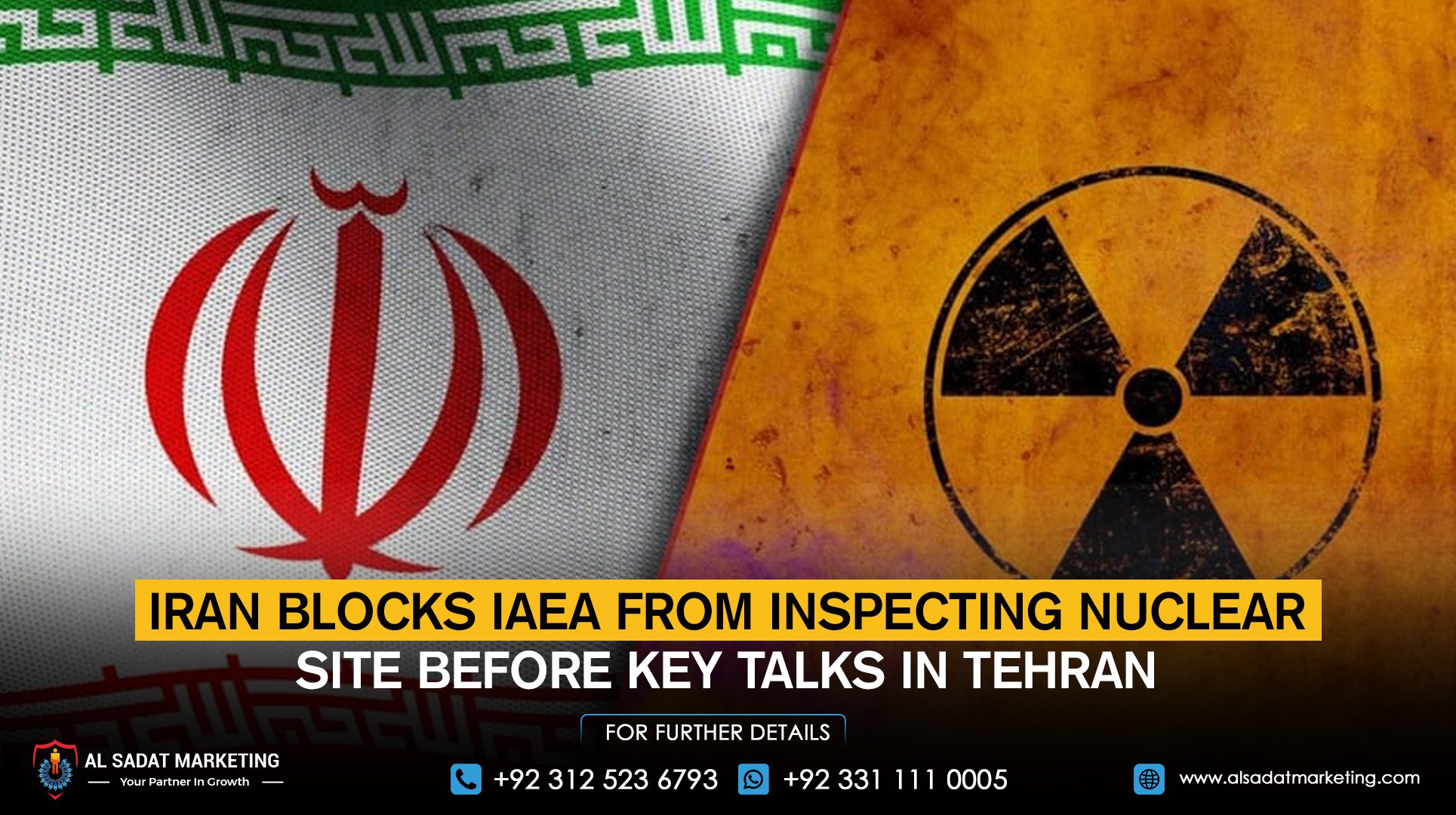 Iran blocks IAEA from inspecting nuclear site before key talks in Tehran