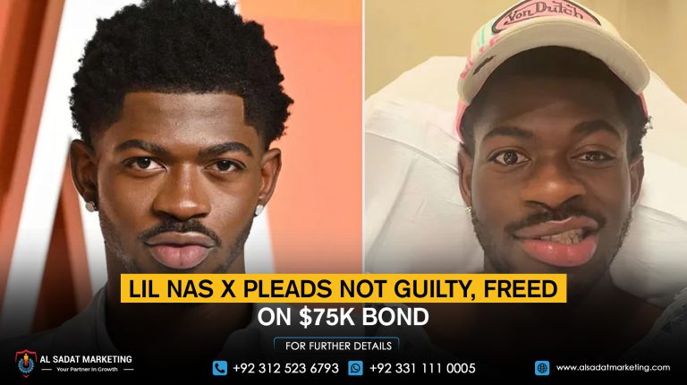 Lil Nas X pleads not guilty, freed on $75K bond