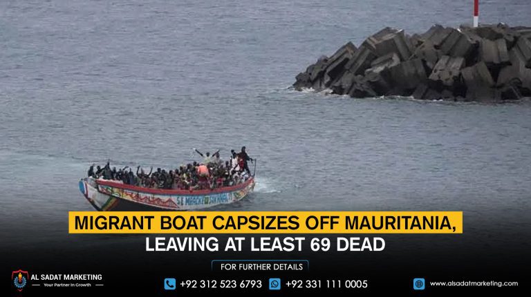 Migrant boat capsizes off Mauritania, leaving at least 69 dead
