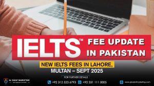 New IELTS Fees in Lahore, Multan – Sept 2025