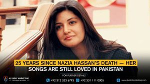 25 years since Nazia Hassan’s death — her songs are still loved in Pakistan