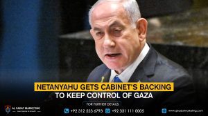 Netanyahu gets cabinet’s backing to keep control of Gaza