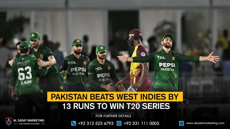Pakistan beats West Indies by 13 runs to win T20 series