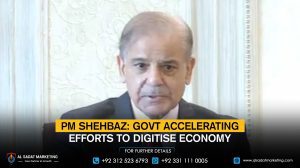 PM Shehbaz: Govt Accelerating Efforts to Digitise Economy