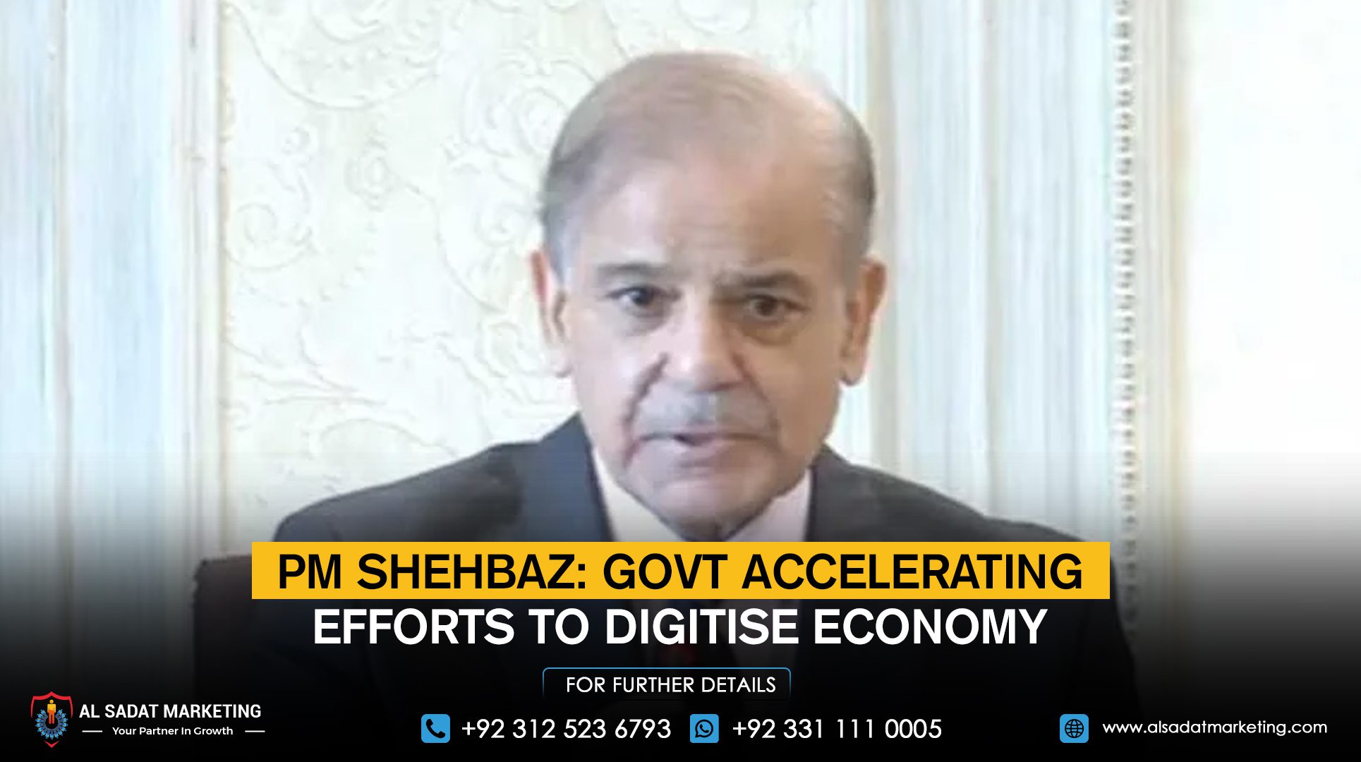 PM Shehbaz: Govt Accelerating Efforts to Digitise Economy