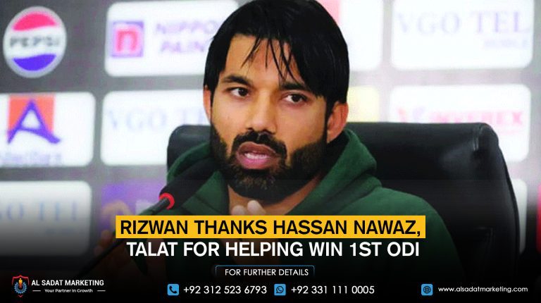 Rizwan thanks Hassan Nawaz, Talat for helping win 1st ODI