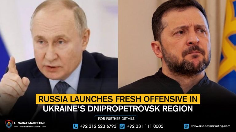 Russia launches fresh offensive in Ukraine’s Dnipropetrovsk region