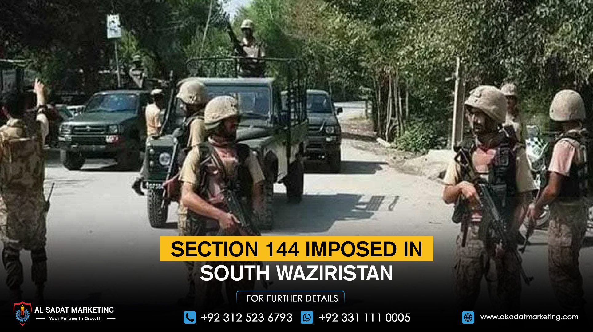 Section 144 imposed in South Waziristan
