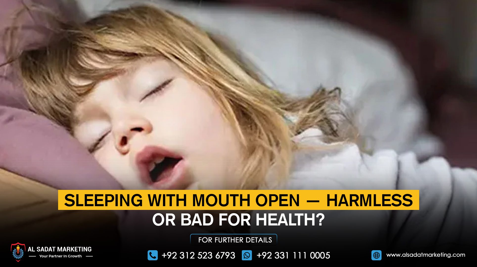 Sleeping with your mouth open — harmless or bad for health?