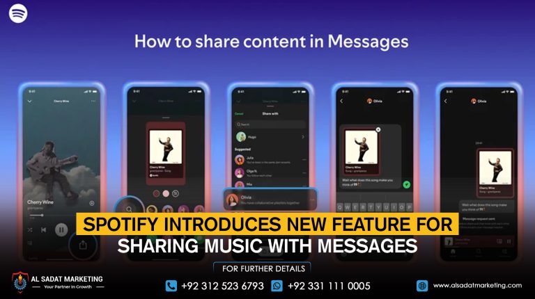 Spotify introduces a new feature for sharing music with messages