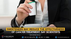 Sweeteners may reduce the effectiveness of cancer treatment, say scientists