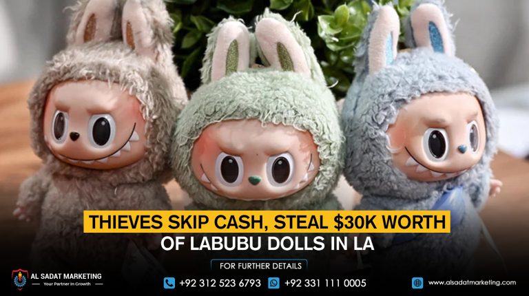 Thieves skip cash, steal $30k worth of Labubu dolls in LA
