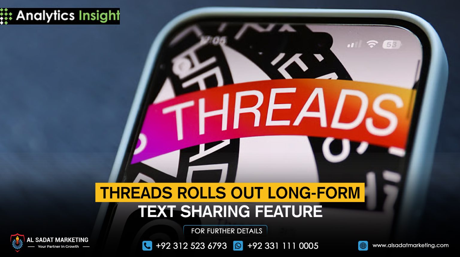 Threads Rolls Out Long-Form Text Sharing Feature - Al Sadat Marketing