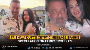 Trishala Dutt’s cryptic message sparks speculation on family troubles
