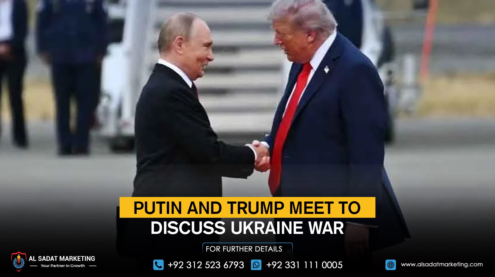 Putin and Trump meet to discuss the Ukraine war