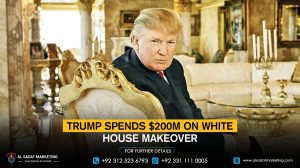 Trump Spends $200m on White House Makeover