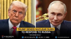 Trump sends nuclear subs to respond to Russia