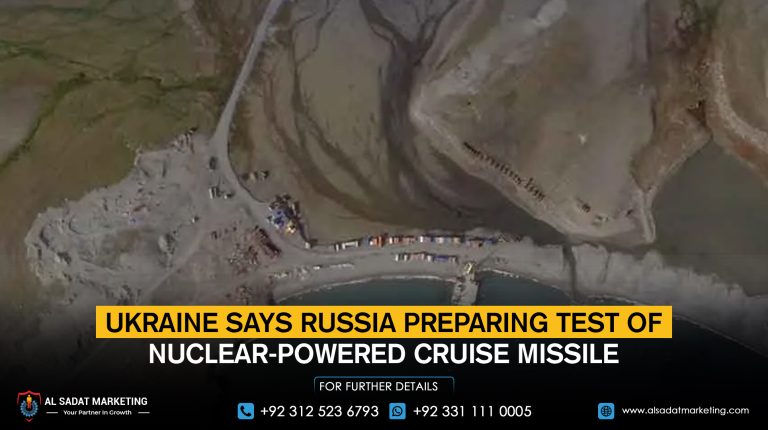 Ukraine says Russia is preparing to test a nuclear-powered cruise missile