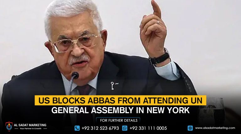 US blocks Abbas from attending UN General Assembly in New York