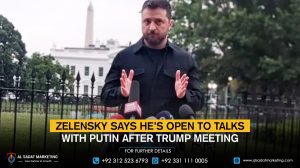 Zelensky says he’s open to talks with Putin after Trump meeting
