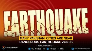 Many Pakistani cities are near dangerous earthquake zones