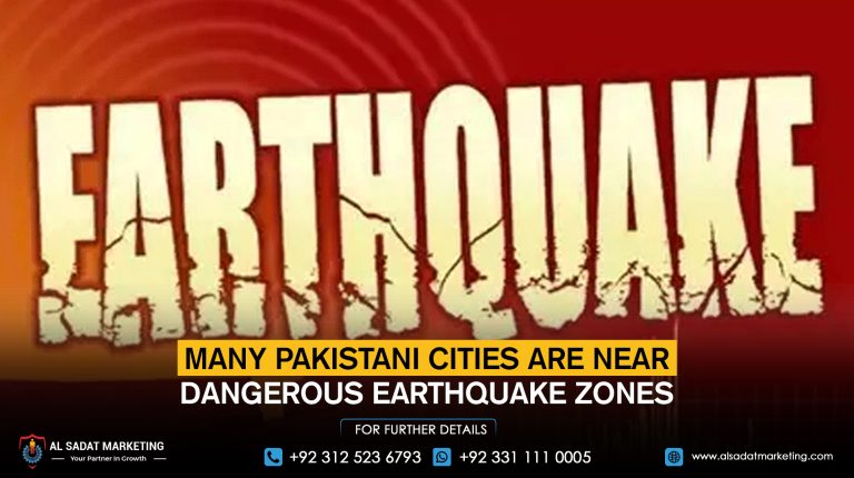 Many Pakistani cities are near dangerous earthquake zones