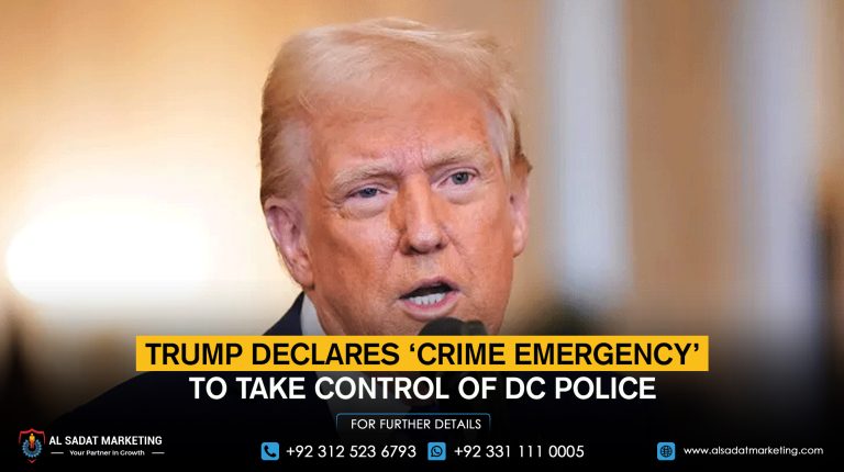 Trump declares ‘crime emergency’ to take control of DC police