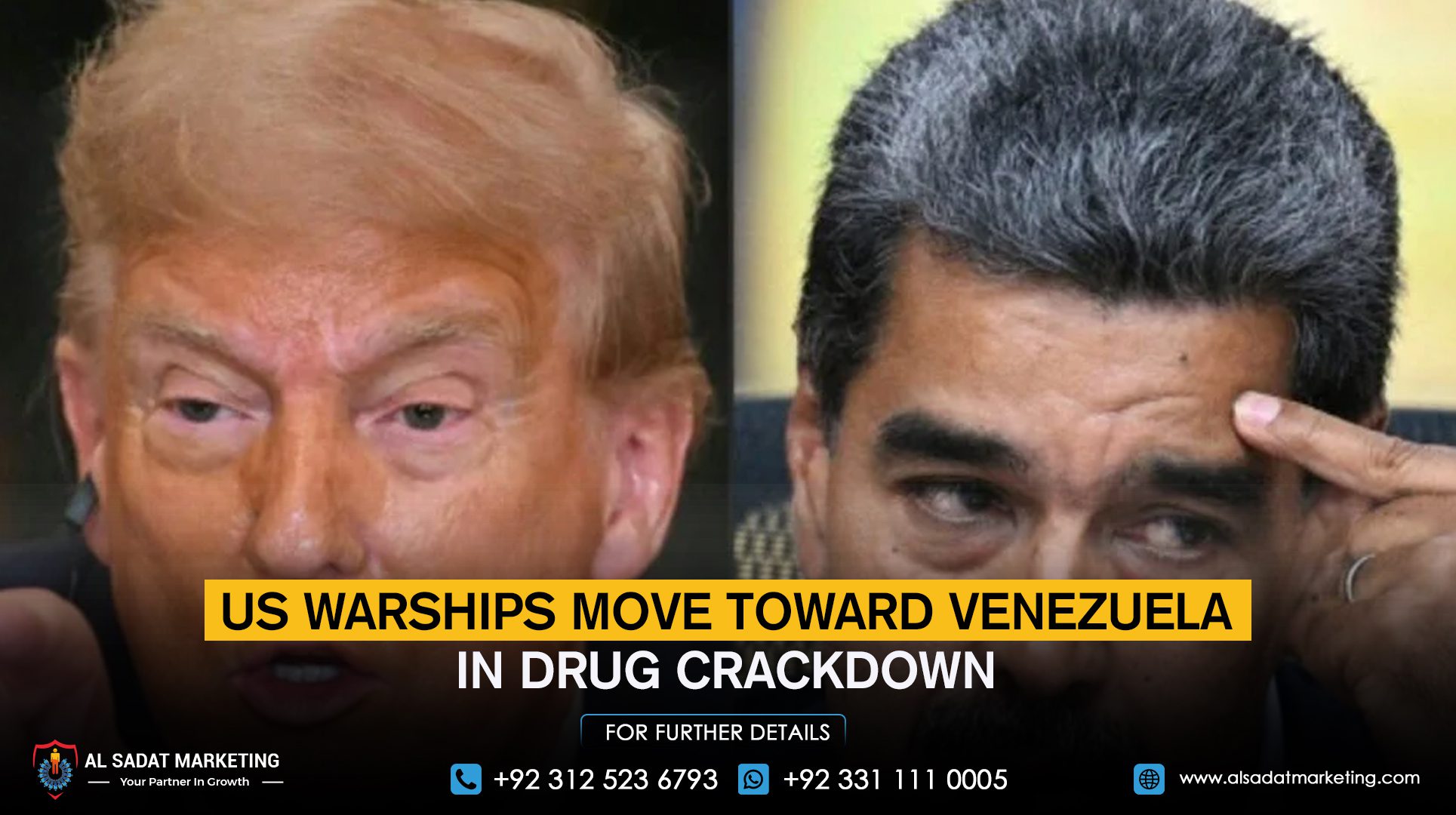 US warships move toward Venezuela in drug crackdown