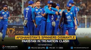 Afghanistan’s spinners dismantle Pakistan in tri-nation clash