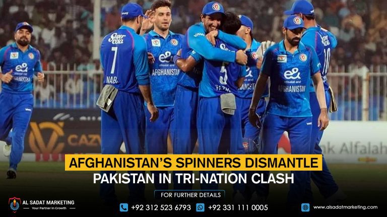 Afghanistan’s spinners dismantle Pakistan in tri-nation clash