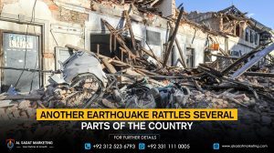 Another Earthquake Rattles Several Parts of the Country