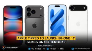 Apple Tipped to Launch Iphone 17 Series on September 9