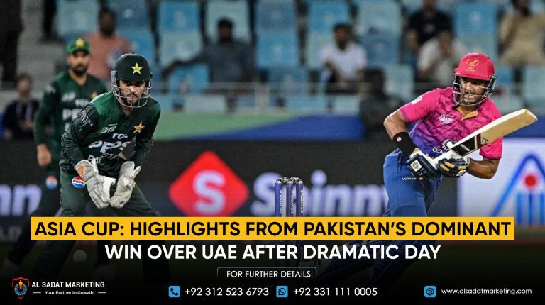 Asia Cup: Highlights from Pakistan’s dominant win over UAE after dramatic day