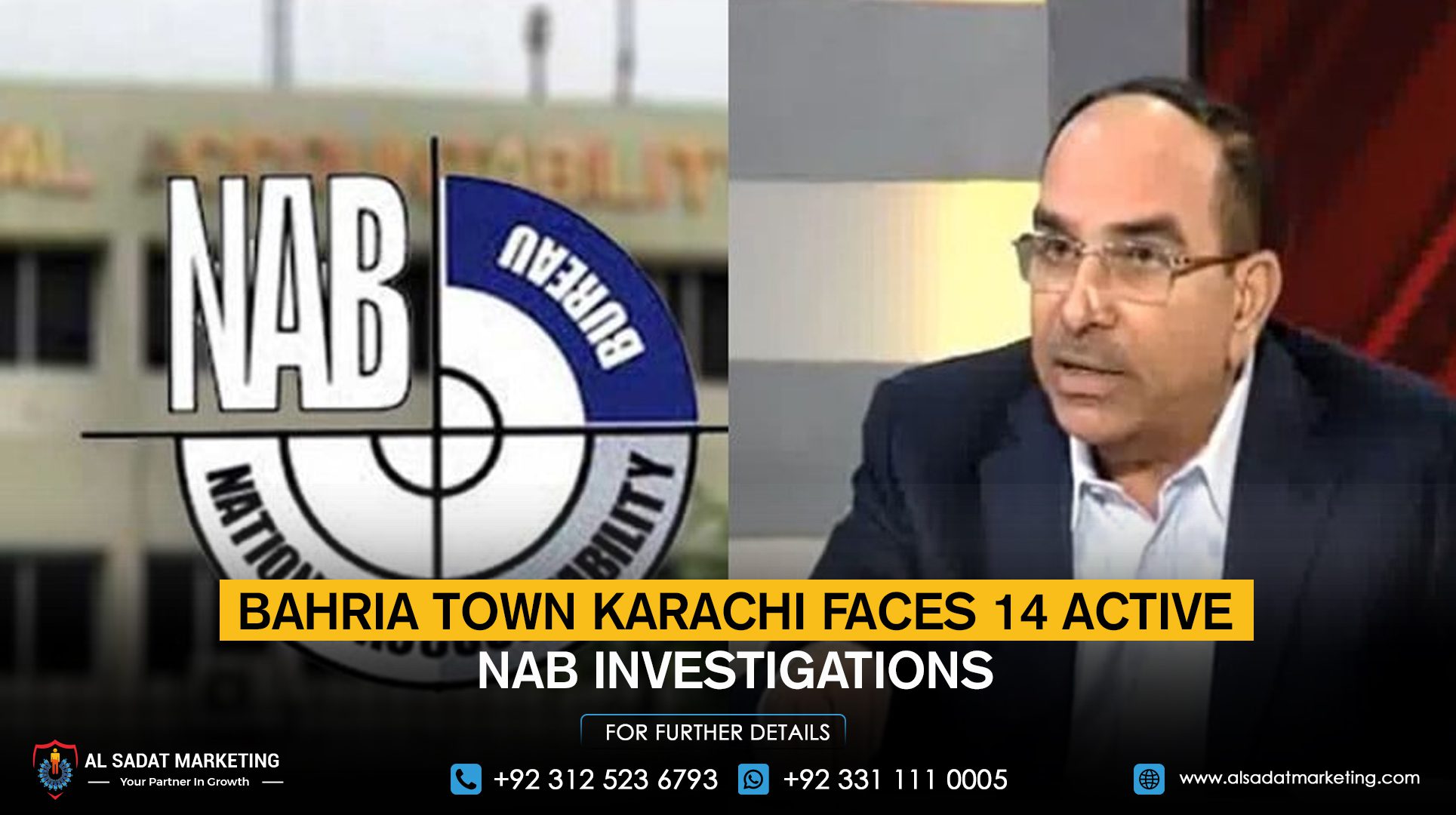 Bahria Town Karachi faces 14 active NAB investigations