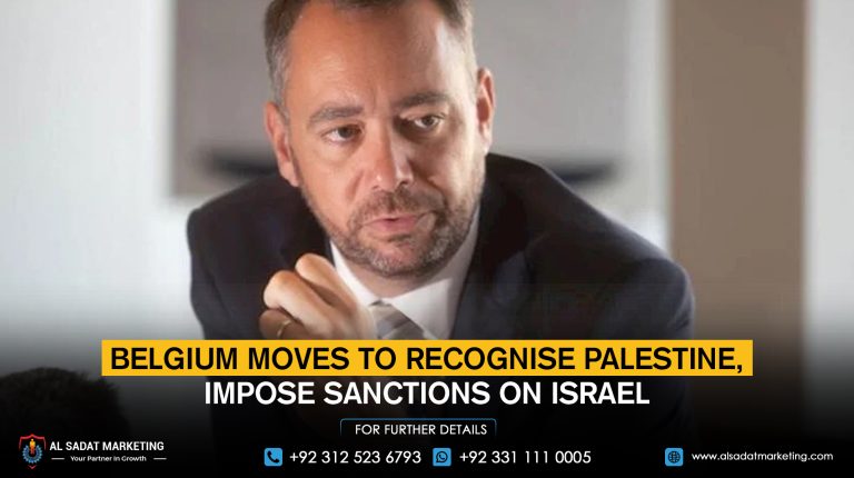 Belgium moves to recognise Palestine, impose sanctions on Israel