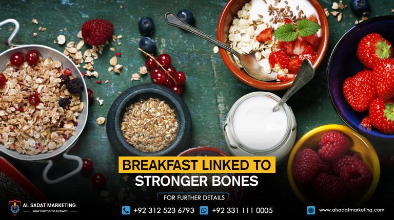 Breakfast linked to stronger bones