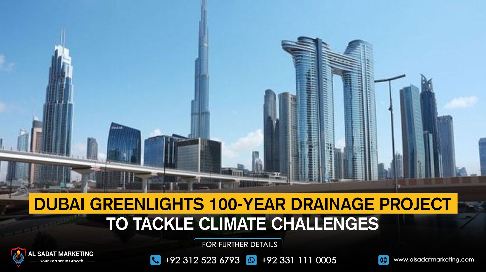 Dubai greenlights 100-year drainage project to tackle climate challenges