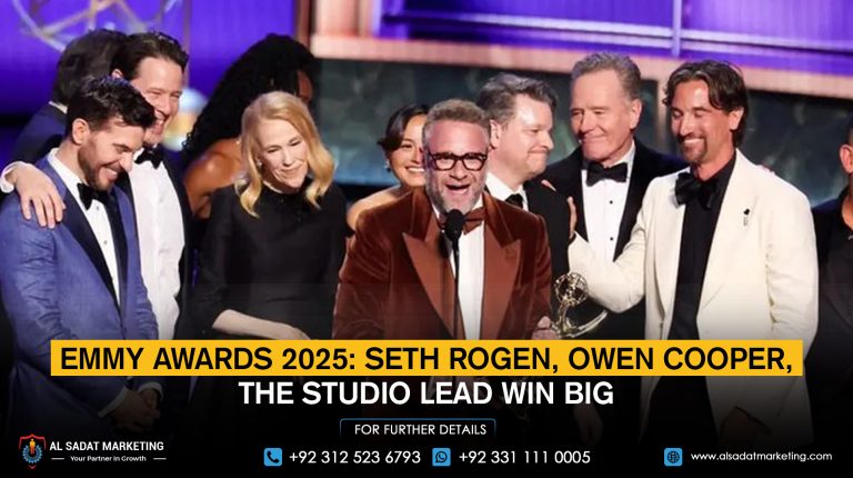Emmy Awards 2025: Seth Rogen, Owen Cooper, The Studio Lead win big