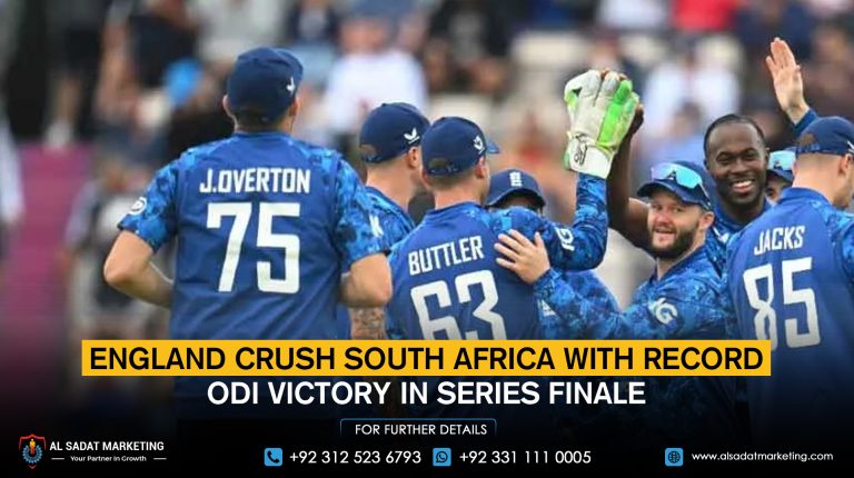 England crush South Africa with record ODI victory in series finale