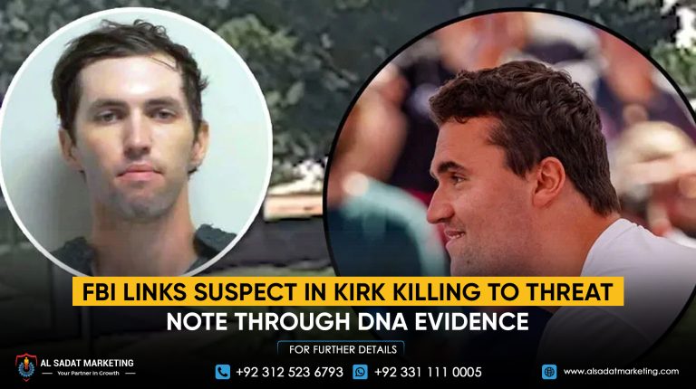 FBI links suspect in Kirk killing to threat note through DNA evidence