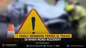 11 family members perish in a tragic DI Khan road accident