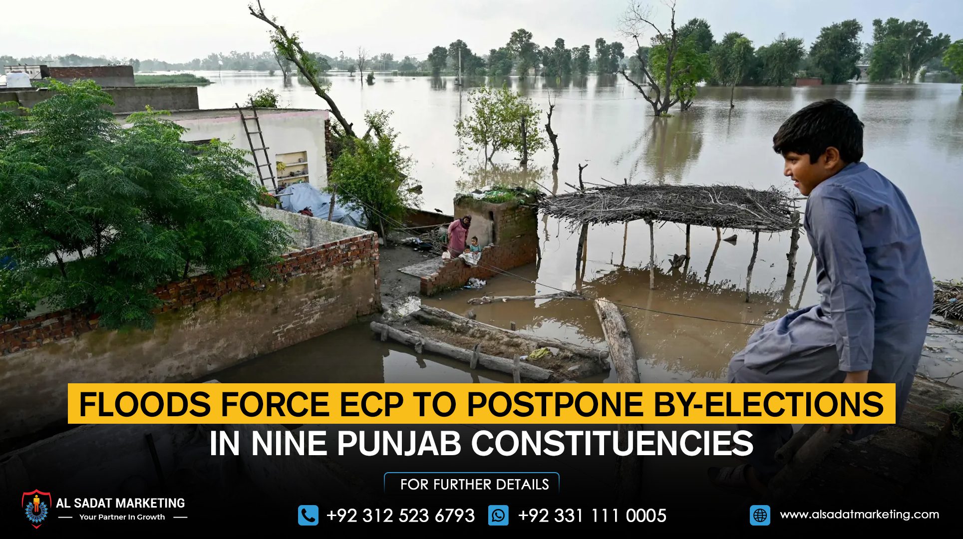 Floods Force ECP to Postpone By-Elections in Nine Punjab Constituencies