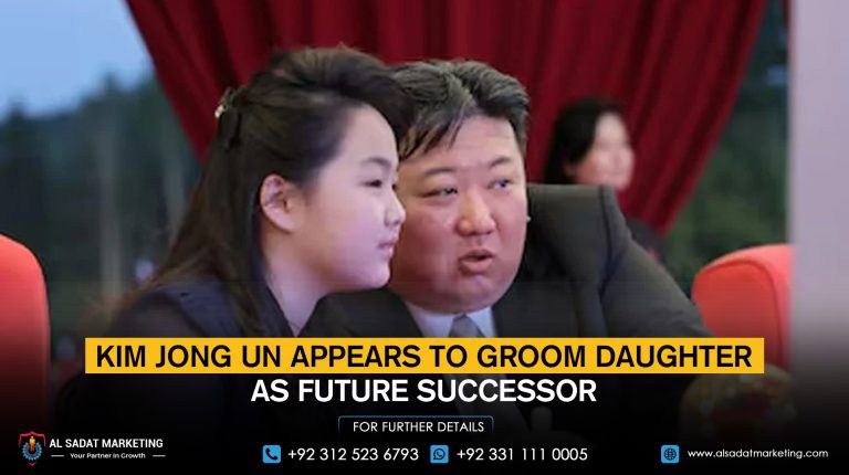 Kim Jong Un appears to groom daughter as future successor