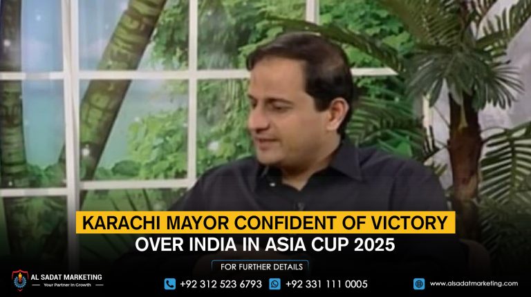 Karachi Mayor Confident of Victory Over India in Asia Cup 2025
