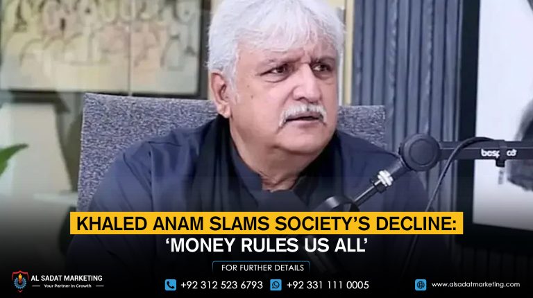 Khaled Anam slams society’s decline: ‘Money rules us all’