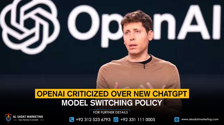 OpenAI Criticized Over New ChatGPT Model Switching Policy