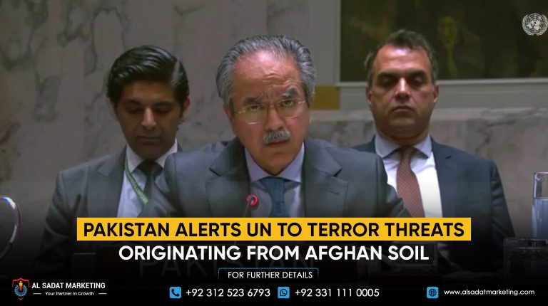 Pakistan alerts UN to terror threats originating from Afghan soil