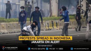 Protests spread in Indonesia, Jakarta on alert